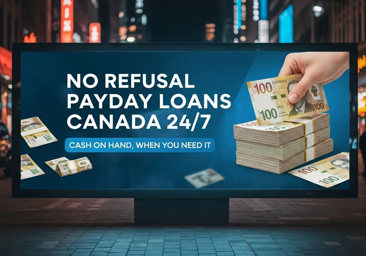 No Refusal Payday Loans Canada 24 7