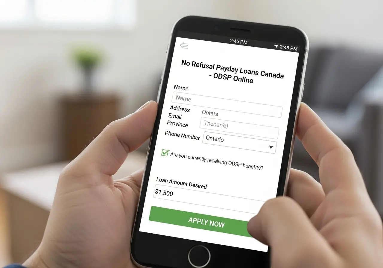 No Refusal Payday Loans Canada ODSP Online