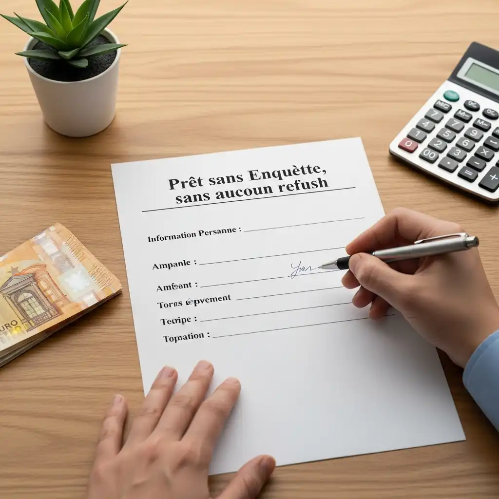 prêt sans enquête sans aucun refus